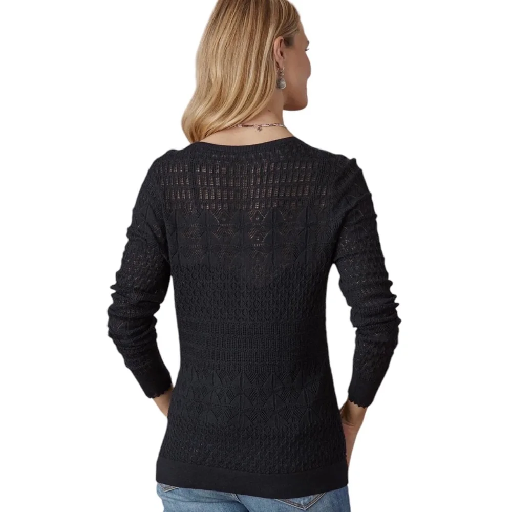 Sundance Whispering Winds Henley- Lipstick, Size XL (PTP 41-43) - Picture 11 of 11